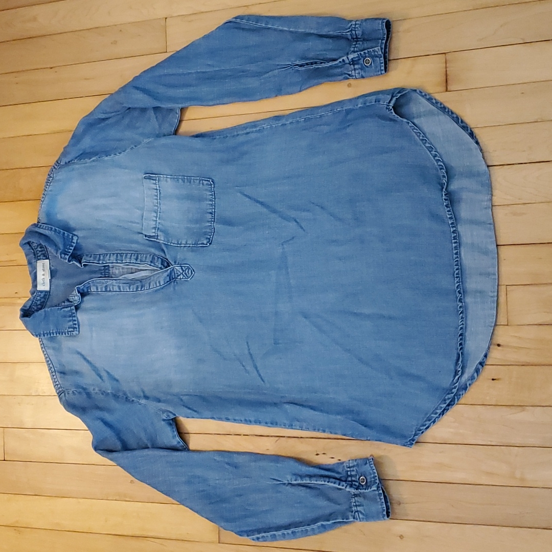 Cloth And Stone Denim Top